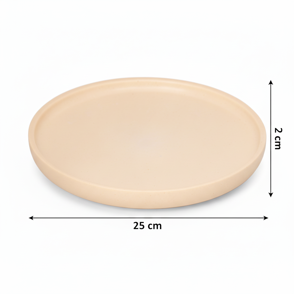 Big Bamboo Fiber Plate