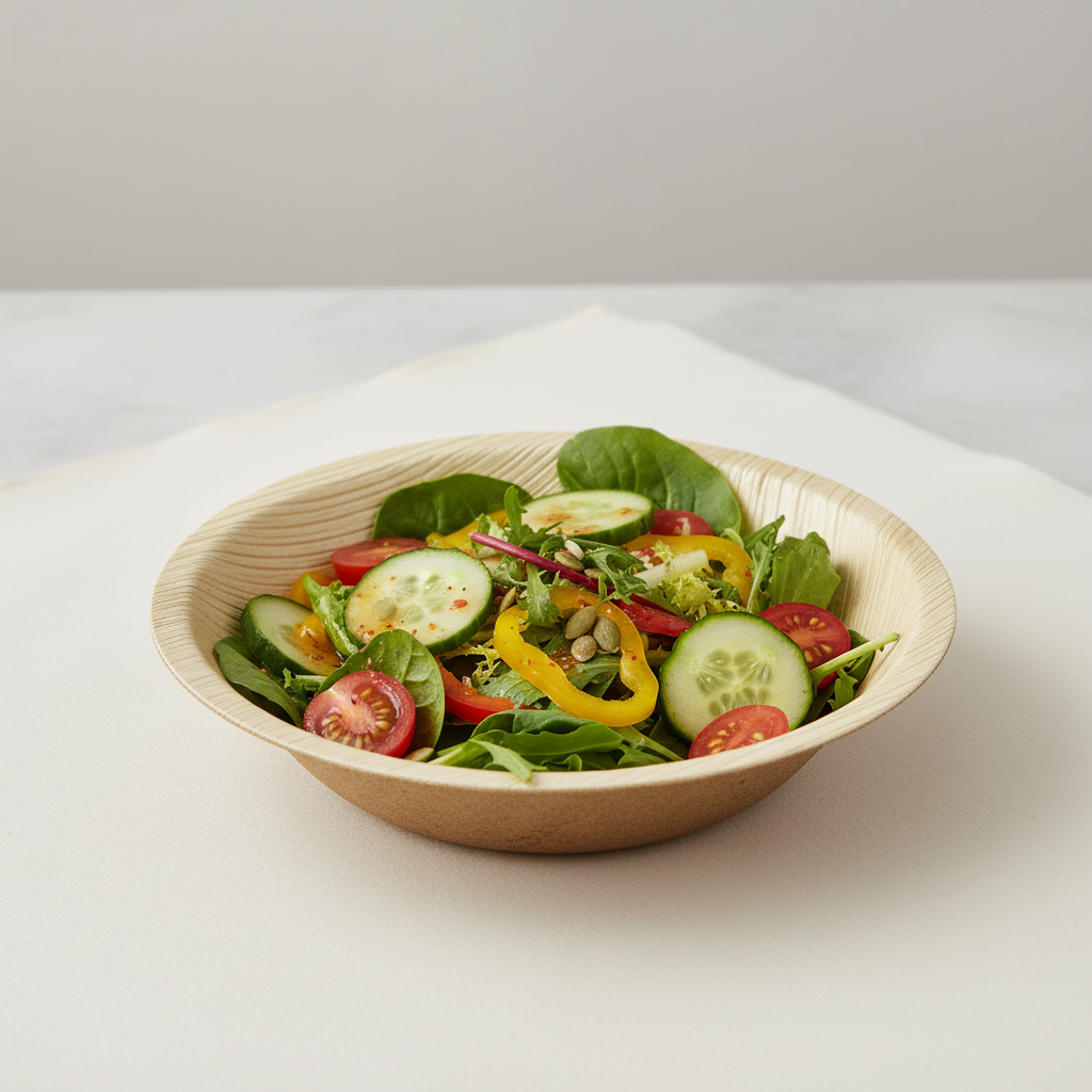 10cm Palm Leaves Round Bowl