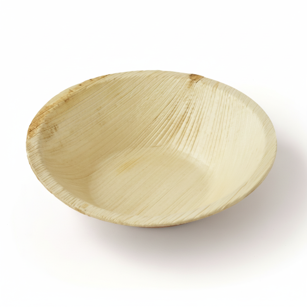 10cm Palm Leaves Round Bowl