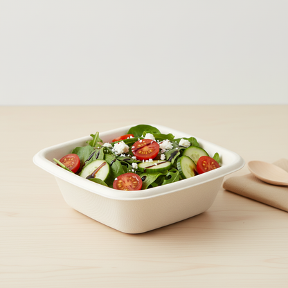 10cm Sugarcane Square Dona Bowl