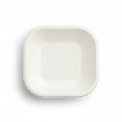 11cm Sugarcane Square Plate