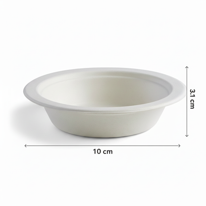 120ml Sugarcane Round Bowl