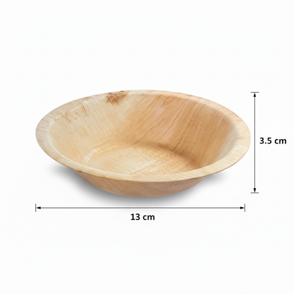13cm Palm Leaves Round Bowl