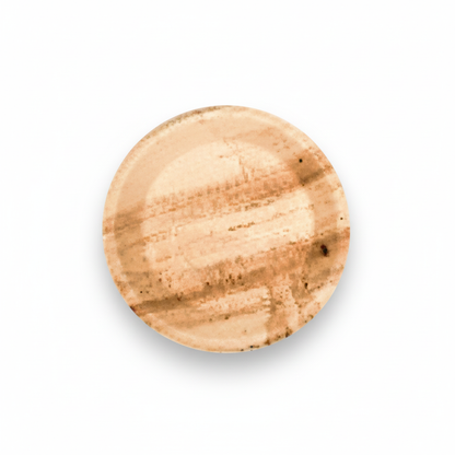 13cm Palm Leaves Round Plate