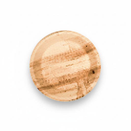 13cm Palm Leaves Round Plate