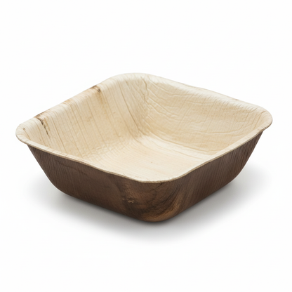 13cm Palm Leaves Square Bowl
