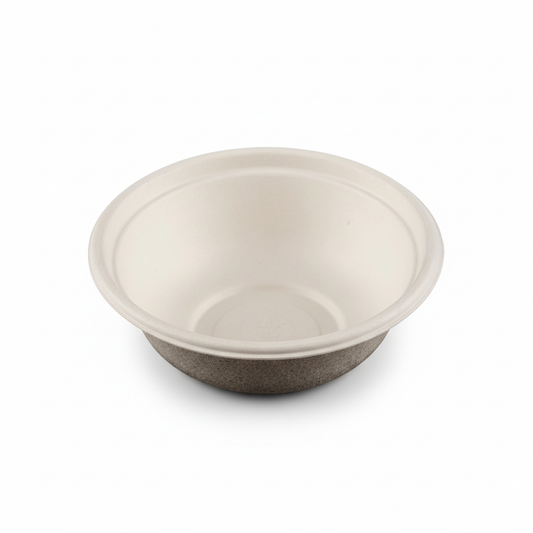 14cm 360ml Sugarcane Round Bowl