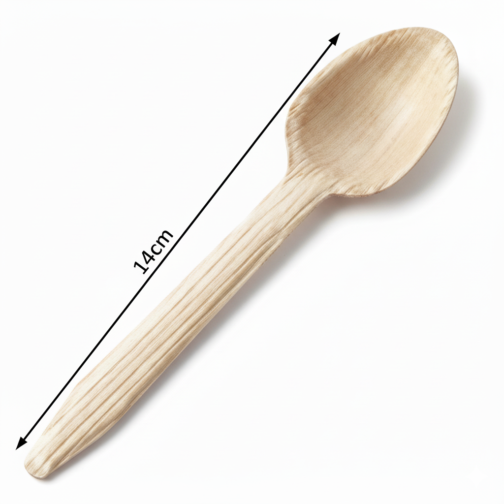 14cm Palm Leaf Spoon