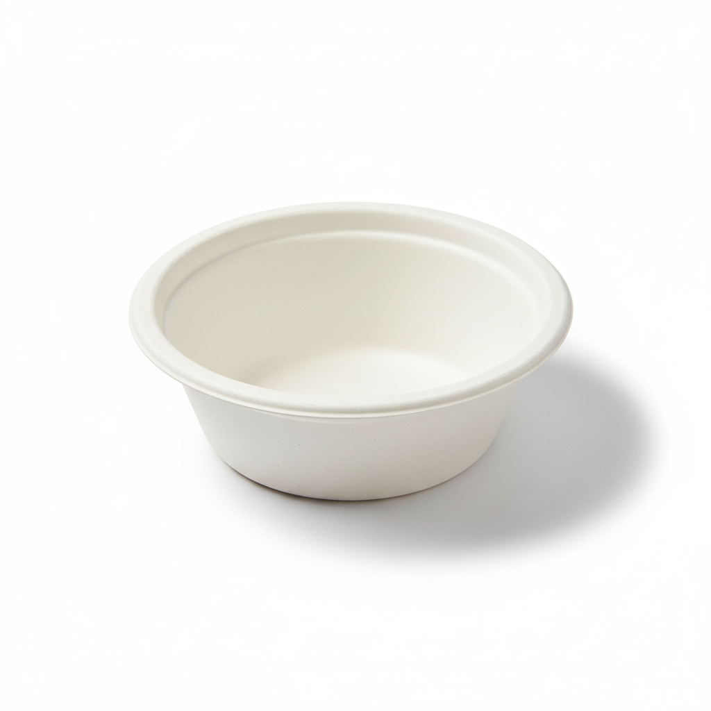 15cm 360ml Sugarcane Round Bowl