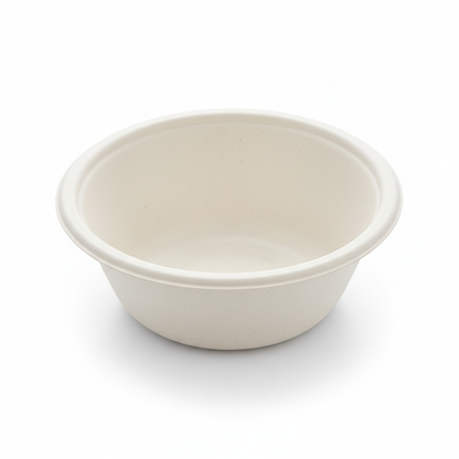15cm 480ml Sugarcane Round Bowl