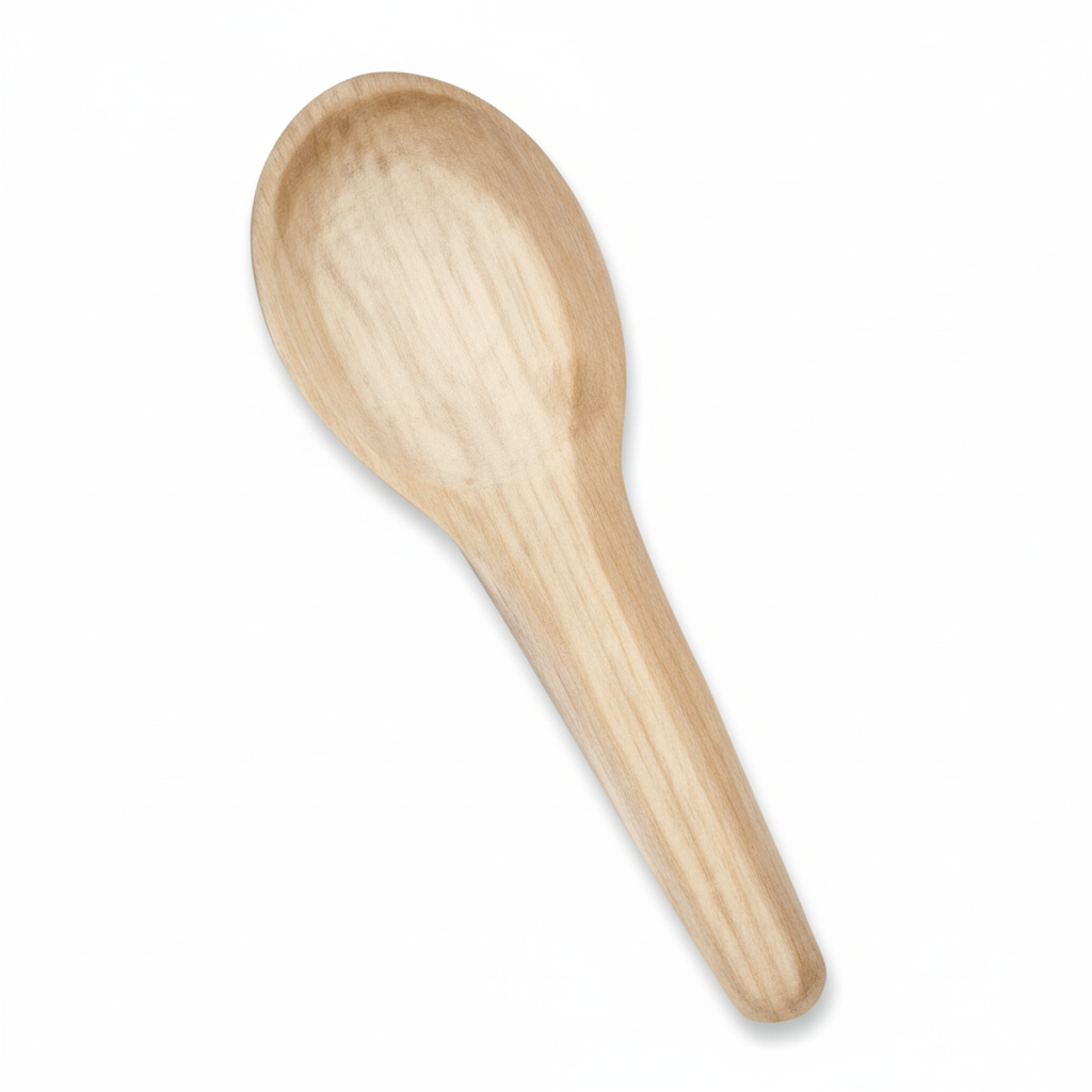 15cm Palm Leaf Soup Spoon