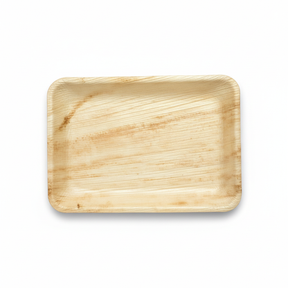 15cm x 11cm Palm Leaves Rectangular Tray