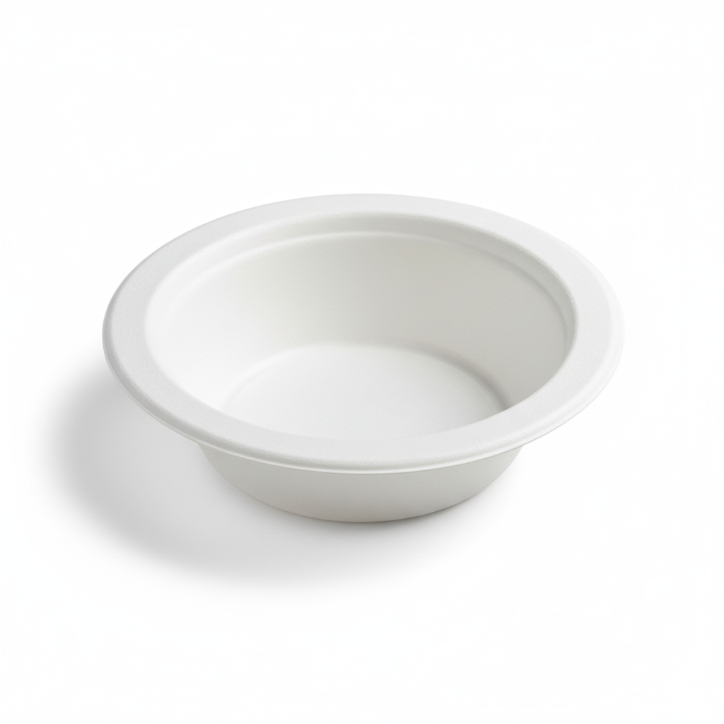 16cm 360ml Sugarcane Round Bowl