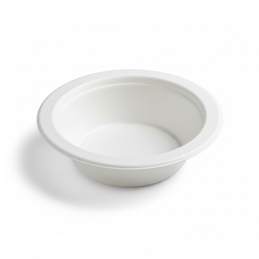 16cm 360ml Sugarcane Round Bowl