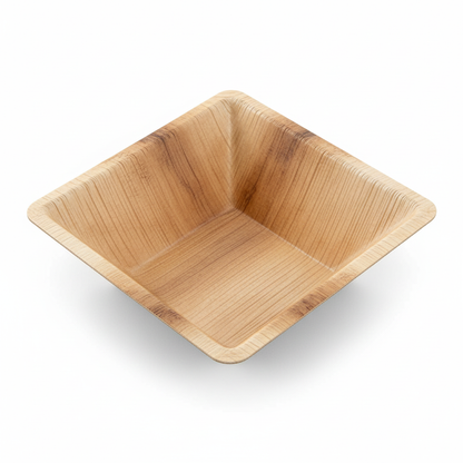 17cm Palm Leaves Square Bowl