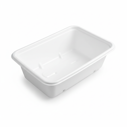 17cm x 12cm Sugarcane Rectangular Container