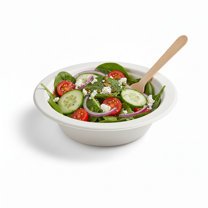18cm 480ml Sugarcane Round Bowl