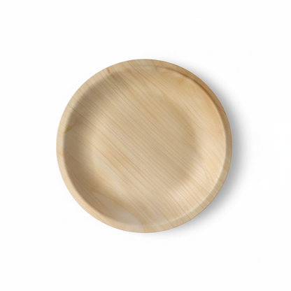 18cm Palm Leaves Round Plate