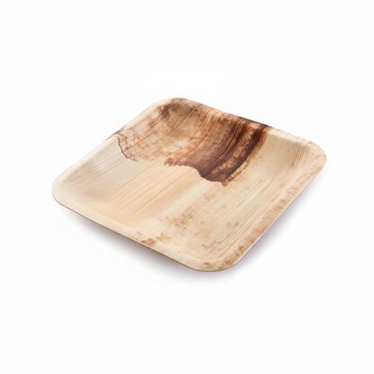 18cm Palm Leaves Square Plate