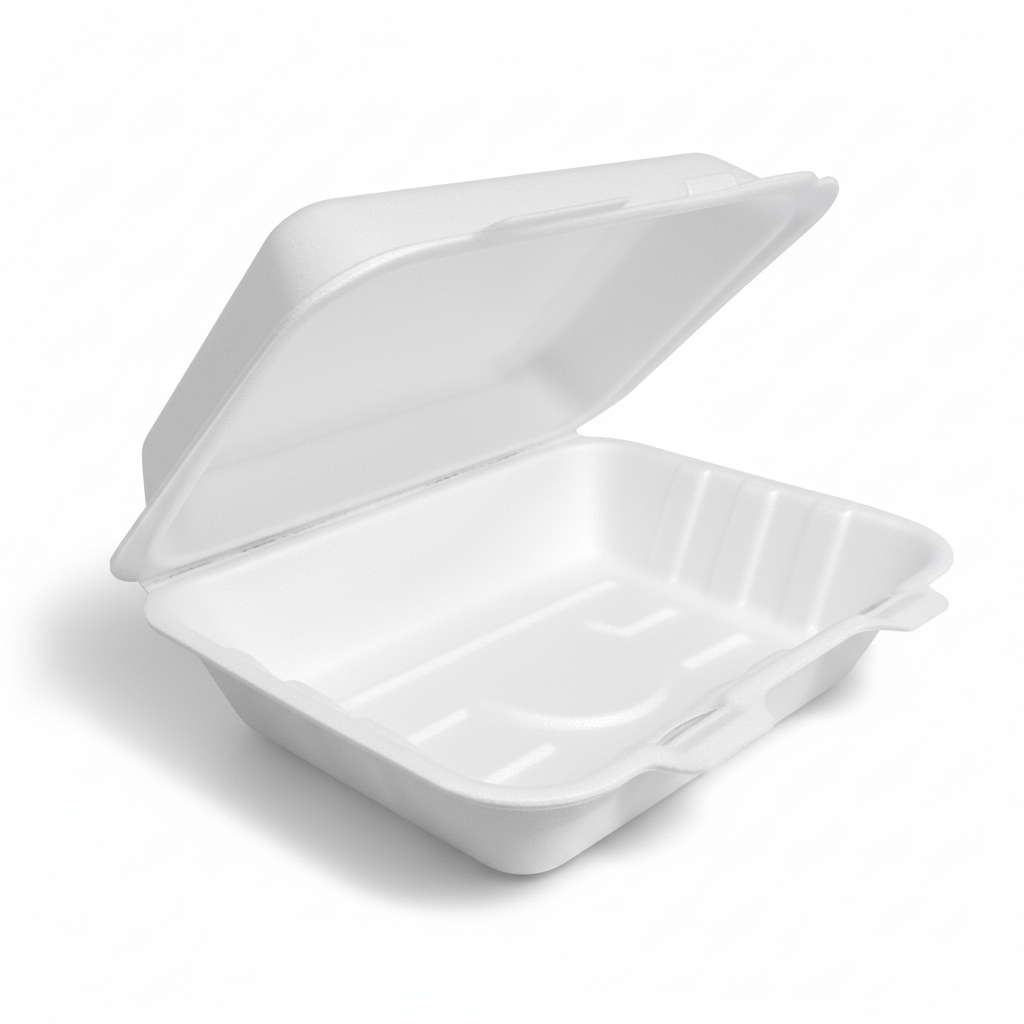 18cm x 13cm Sugarcane Rectangular Clamshell