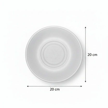 20cm 960ml Sugarcane Round Bowl