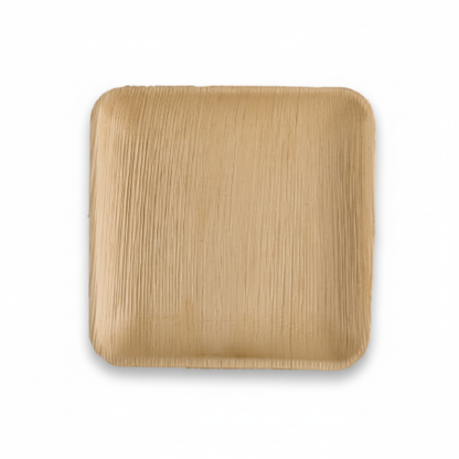20cm Shallow Palm Leaves Square Plate