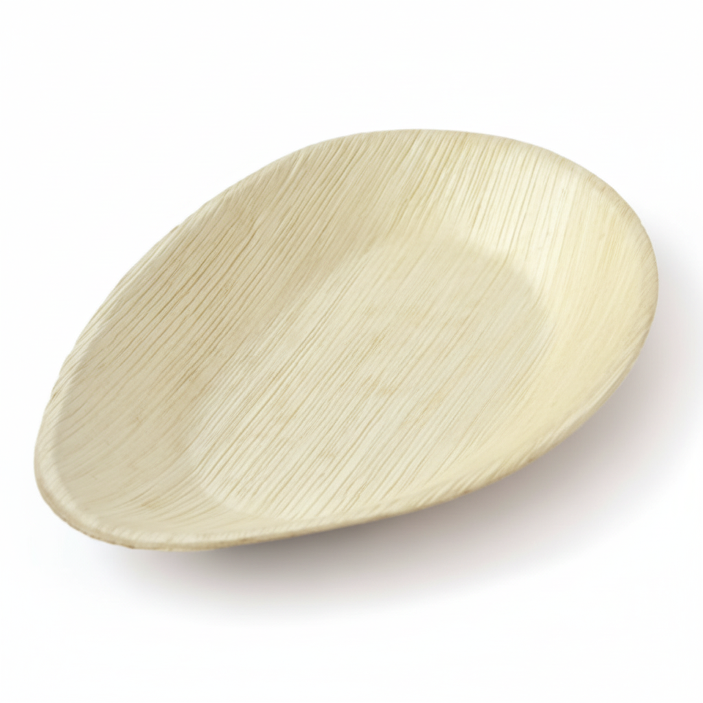 20cm x 13cm Palm Leaves Oblong Plate