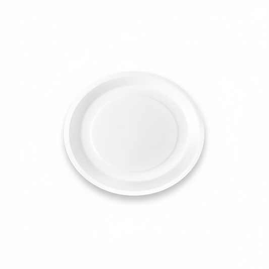 23cm Deep Sugarcane Round Plate