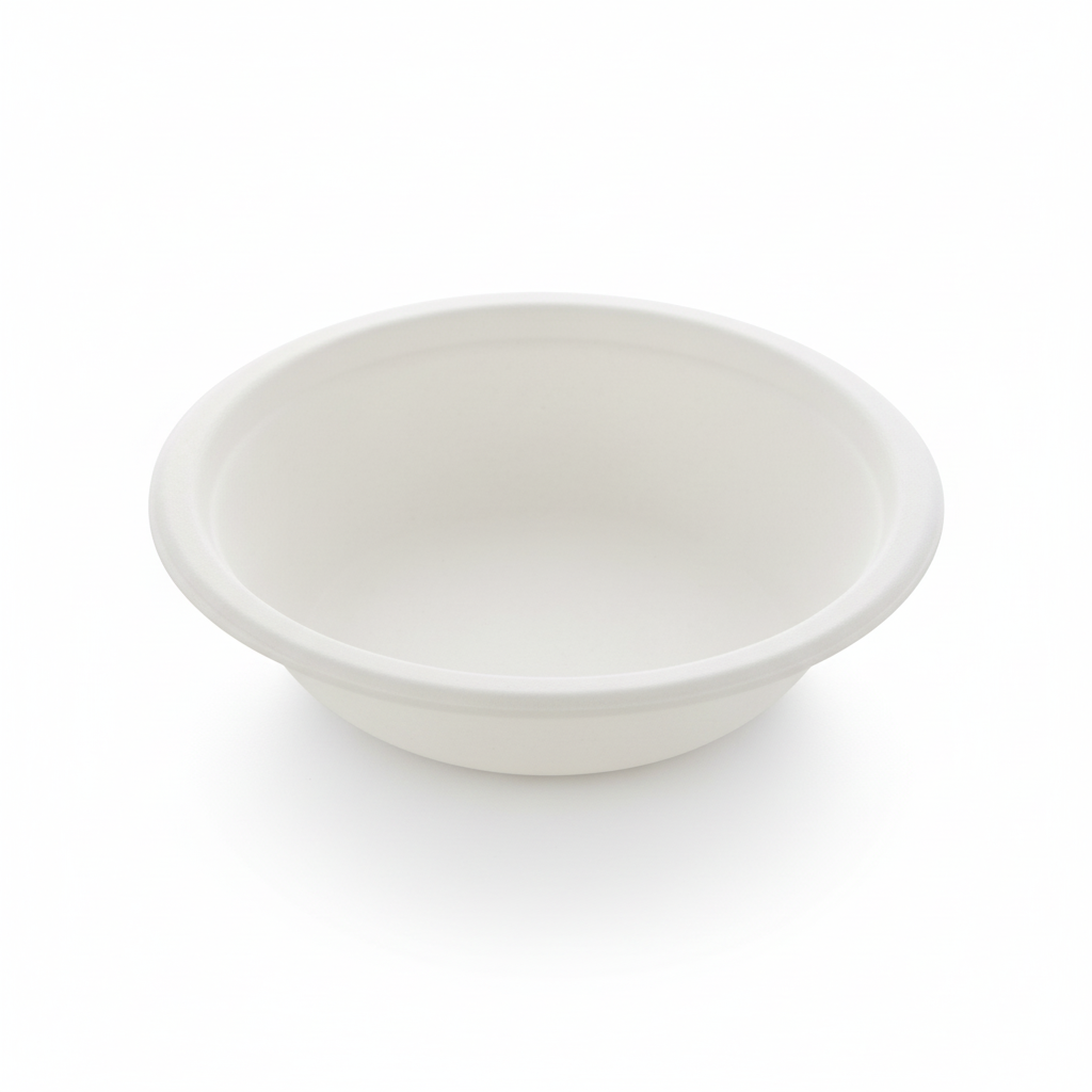 240ml Sugarcane Round Bowl