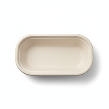 24cm x 13cm Sugarcane Oval Bowl