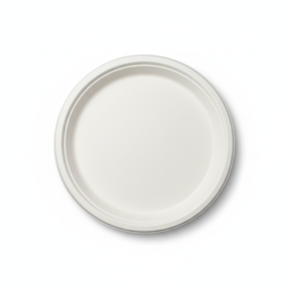 25cm Sugarcane Round Plate