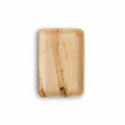 25cm x 15cm Palm Leaves Rectangular Tray