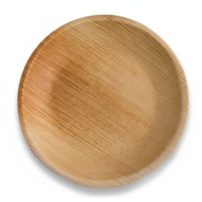 26cm Palm Leaves Round Plate