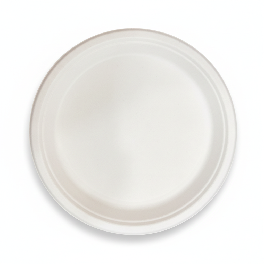 28cm Sugarcane Round Plate