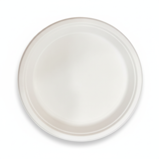 28cm Sugarcane Round Plate
