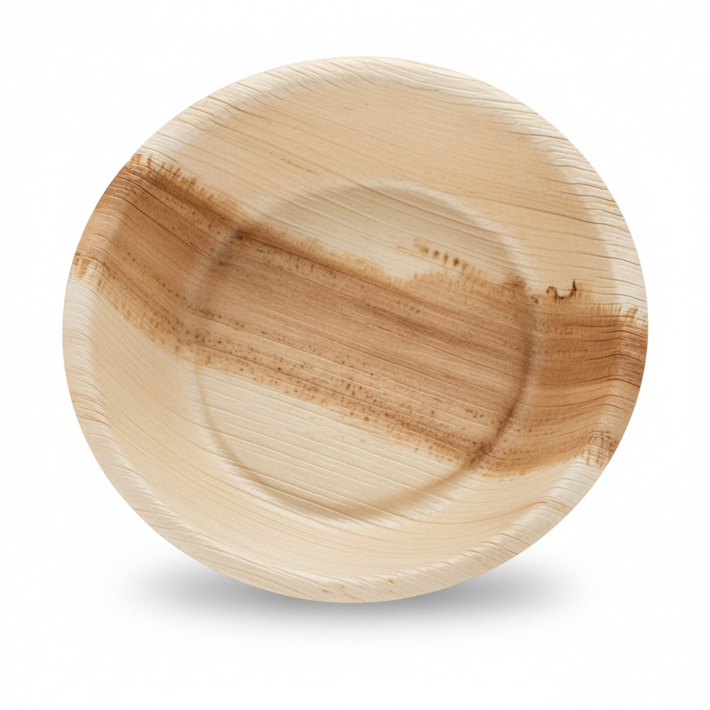 30 cm Palm Leaves Round Tray