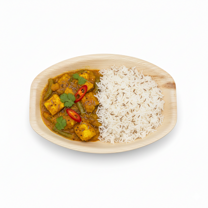 30cm x 19cm Palm Leaves Oval Platter Tray