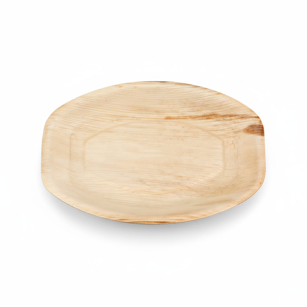 30cm x 19cm Palm Leaves Oval Platter Tray