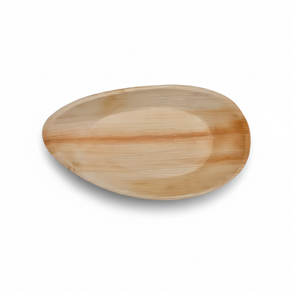 30cm x 20cm Palm Leaves Tear Drop Oval Tray