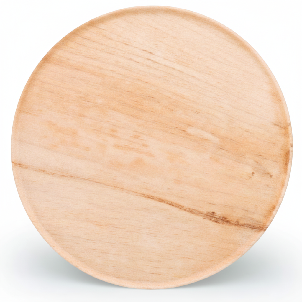 33 cm Palm Leaves Round Tray