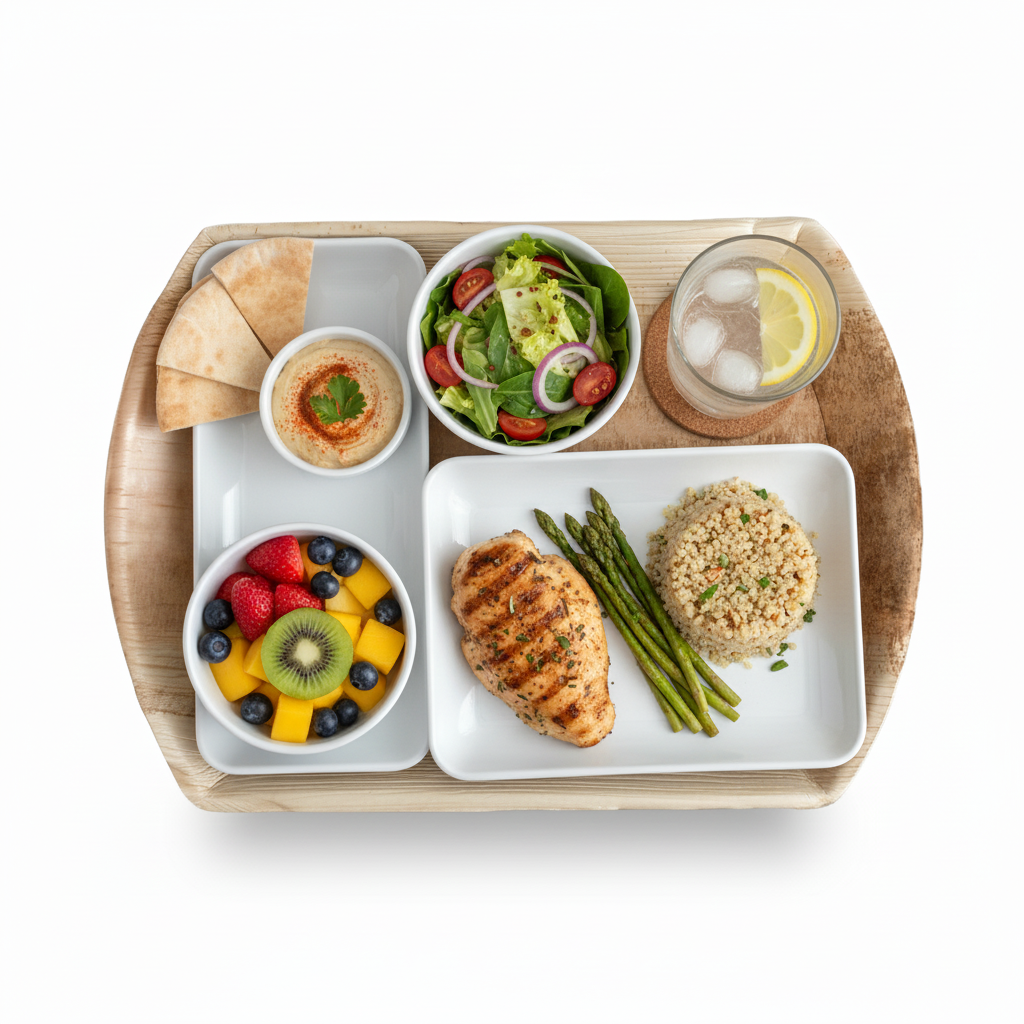 34cm x 29cm Palm Leaves Danish Oval Tray