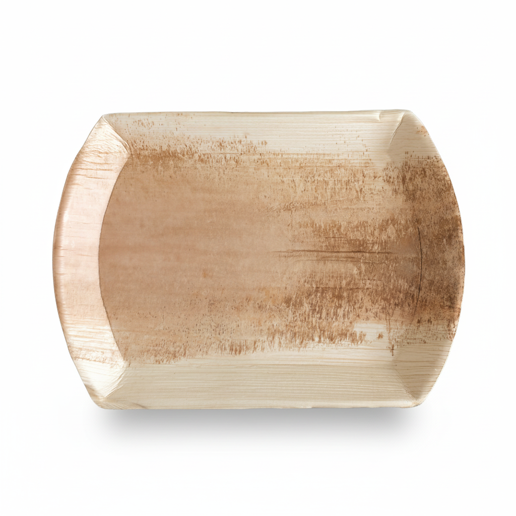 34cm x 29cm Palm Leaves Danish Oval Tray