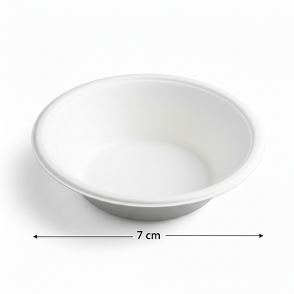 35ml Sugarcane Round SauceCup