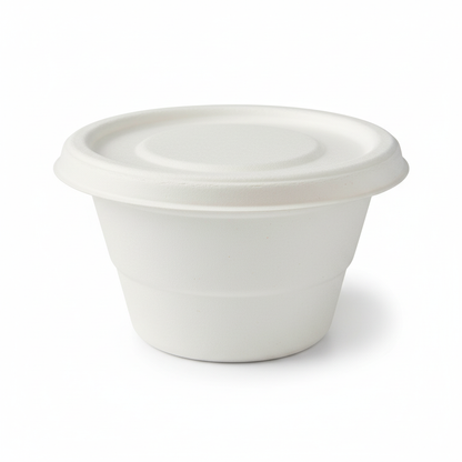 500ml Sugarcane Round Container