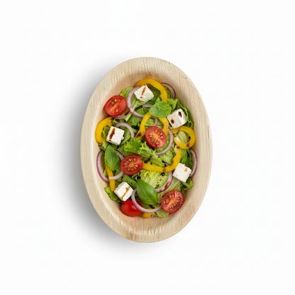6cm x 5cm Palm Leaves Oval Ellipse Tray
