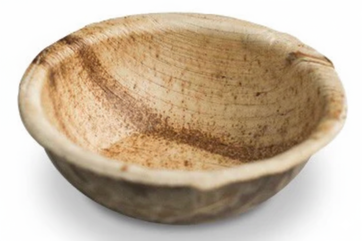 7cm Palm Leaves Round Bowl