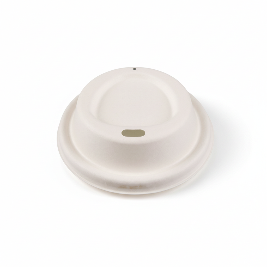 80mm Sugarcane Lids for Cups