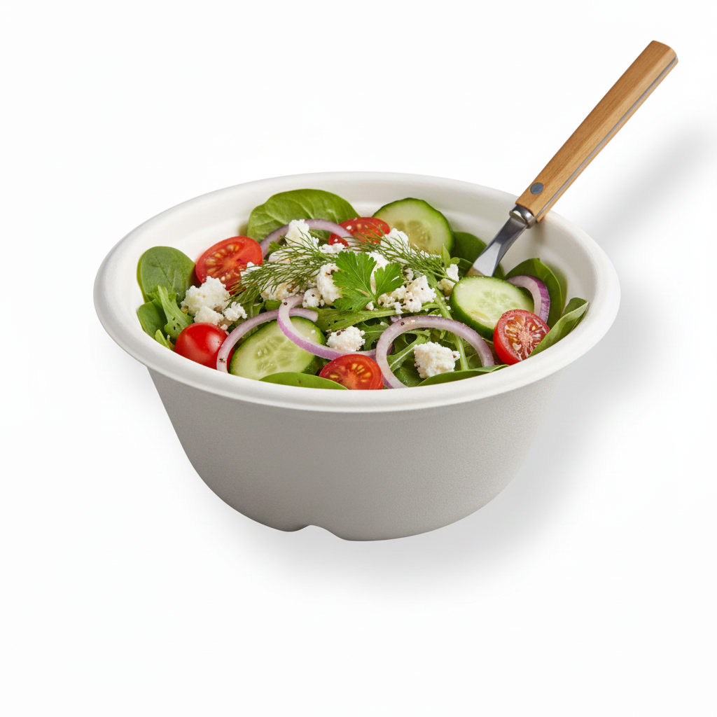 90ml Sugarcane Round Bowl