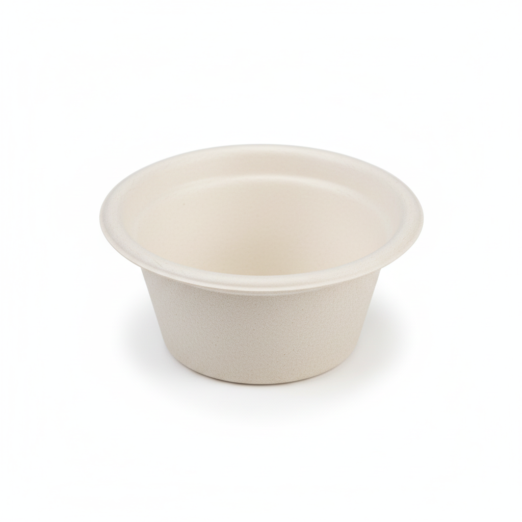 90ml Sugarcane Round Glass