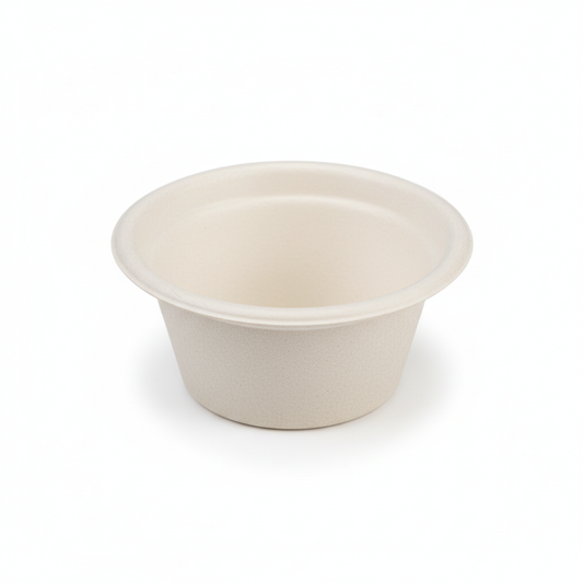 90ml Sugarcane Round Glass
